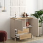 Hanah Home Mood - MD4-CS Armario Multiusos Arena y Roble
